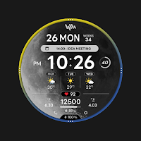 SamWatch Digital Moon 1