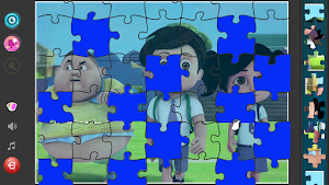 Jigsaw  Vir Puzzle Robot Boy Screenshot 3