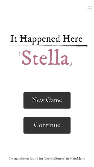 It Happened Here: Stella Screenshot 1