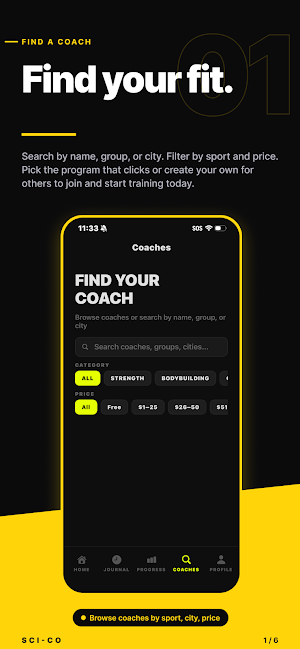 Scientific Coaching: Sci-Co Screenshot 0