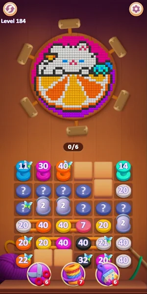 Knit Rush! -Pixel Sort Screenshot 3