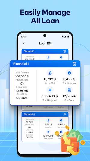 EMI Loan Calculator - LoanTool Screenshot 2