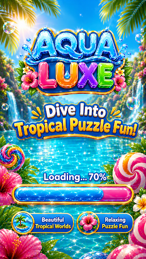 Aqua Luxe: Color Sort Puzzle Screenshot 1