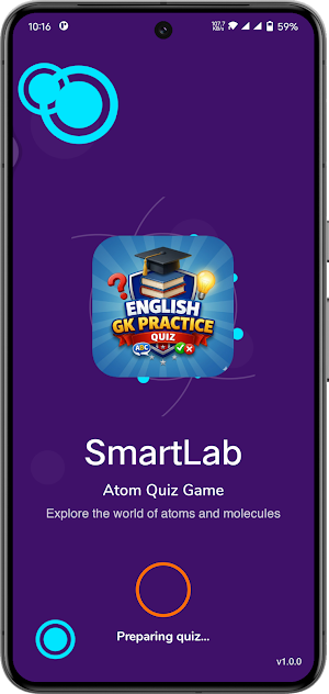 English GK Practice Quiz Screenshot 0