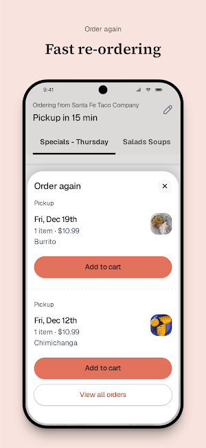 Santa Fe Taco Company Screenshot 3