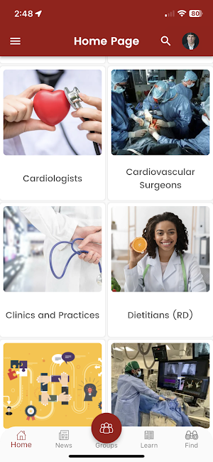 Heart Health Community Screenshot 2