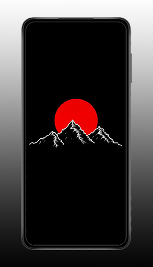 Dark Black Wallpaper HD Screenshot 0
