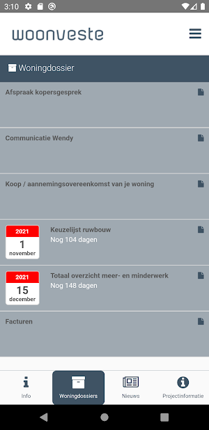 Woonveste Screenshot 1
