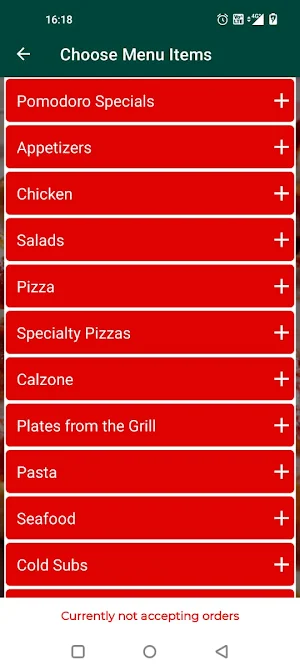 Pomodoro's Pizza Wings & Pasta Screenshot 3