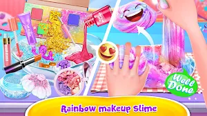 Bubble Balloon Makeup Slime  - Slime Simulator Screenshot 2