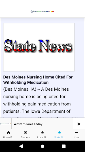 Western Iowa Today KSOM KSWI Screenshot 3