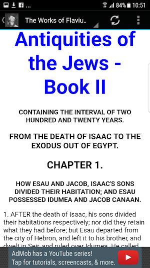 Flavius Josephus Library Screenshot 2