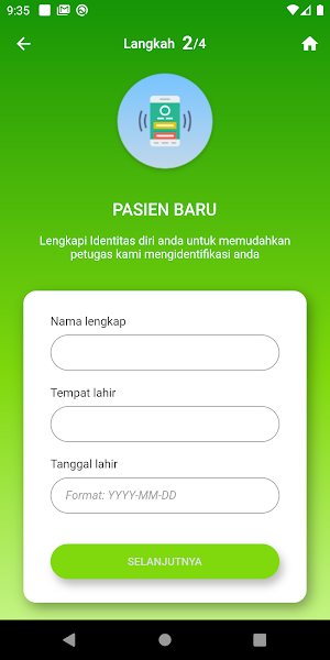 Antrian Online RSUP dr. Tadjuddin Chalid Screenshot 2