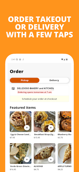 DELIZIOSO BAKERY & KITCHEN Screenshot 0