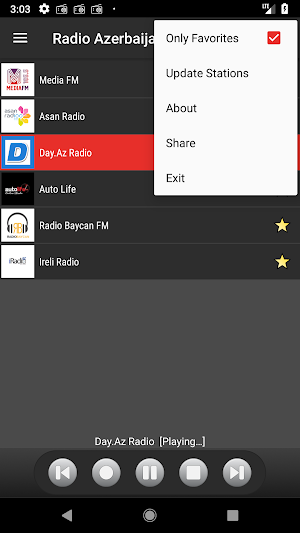 RADIO AZERBAIJAN Screenshot 2