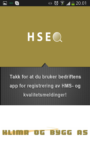 KLIMA HSEQ Screenshot 0