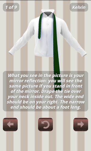 How to Tie a Tie - 3D Animated Screenshot 1
