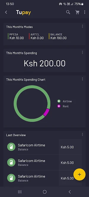 Tupay Business Screenshot 1
