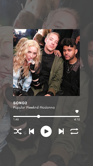 Popular The Weeknd Madonna Mp3 Screenshot 2