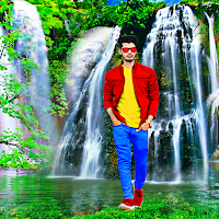 Waterfall photo editor frames