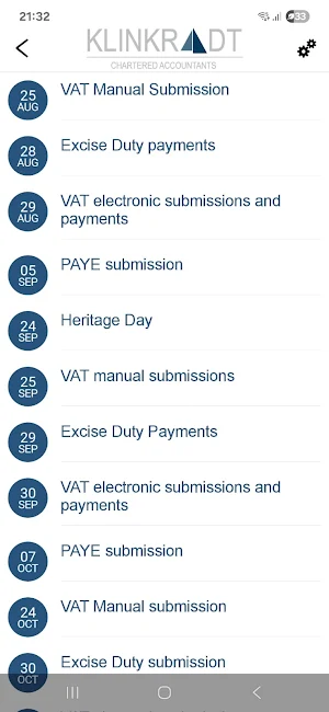 Klinkradt Tax Screenshot 1