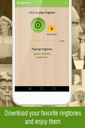 whistle ringtone for phone, whistle sound app Screenshot 2