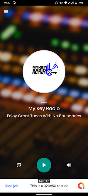 My Key Radio Online Screenshot 0