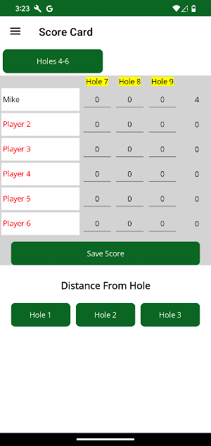 Legacy Golf at Jordan Lake Screenshot 3