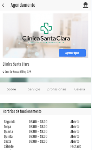 Clínica Santa Clara Screenshot 1