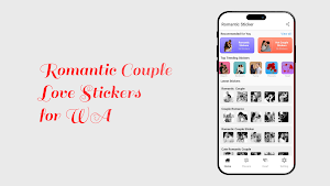 Romantic Love Heart Stickers Screenshot 0