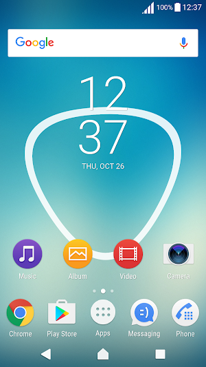 Reuleaux Xperience Theme Screenshot 0