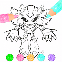 Scary Soniic.EXE Coloring Book