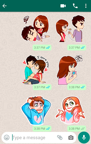 Love Story Stickers WASticker Screenshot 0