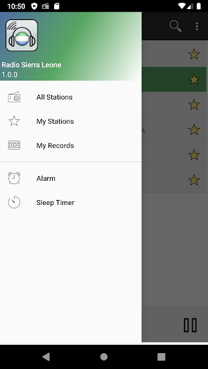 RADIO SIERRA LEONE :  Online Sierra Leonean Radios Screenshot 0