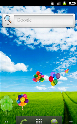 Balloons Live Wallpaper Free Screenshot 2