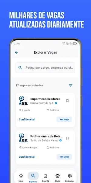 Bué de Empregos: CV-ATS, VAGAS Screenshot 1