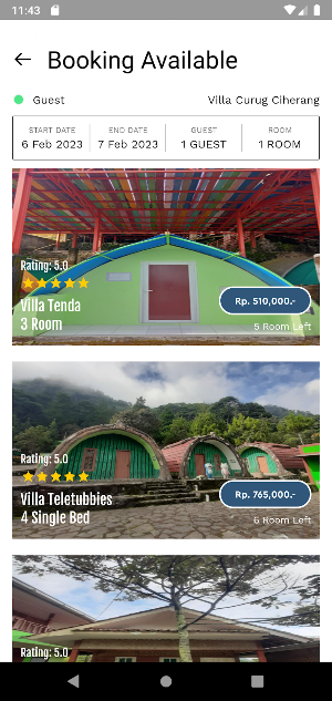 Villa Curug Ciherang Screenshot 1
