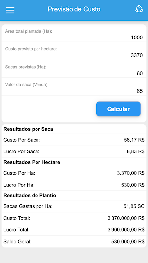 CalcAgro - Calculadora Agricola Screenshot 0