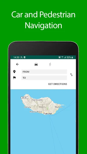 Madeira Offline Map and Travel Guide Screenshot 1