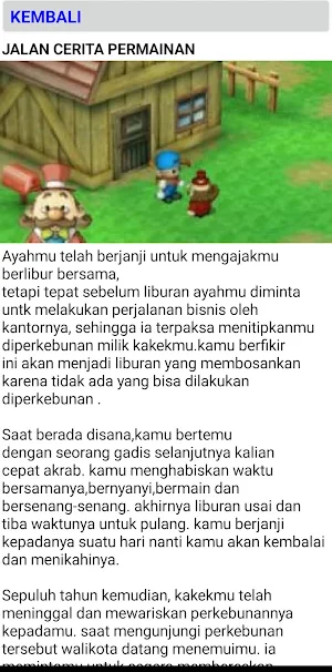 Harvest Moon BTN (Tips n Trik) Screenshot 2