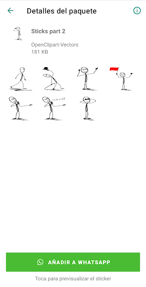 WAStickerApps - Sticks Sticker Screenshot 1