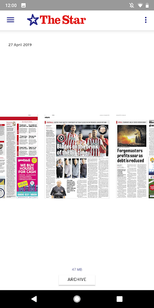 The Sheffield Star Newspaper Screenshot 3