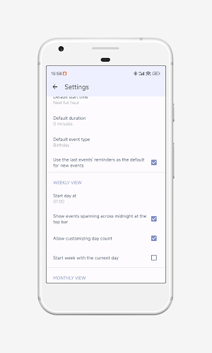 Ant-Calendar Screenshot 1