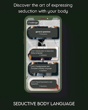 Seductive Body Language Course Screenshot 1