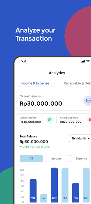 Cashfio - Money Management Screenshot 2