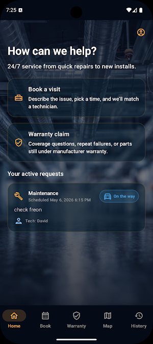 AireTrac Screenshot 0