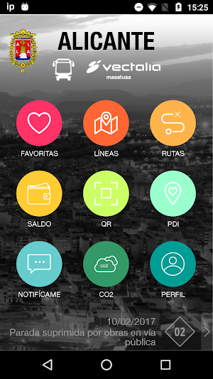 Alicante Bus - App Oficial Screenshot 0