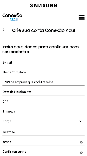 Conexão Azul Screenshot 2