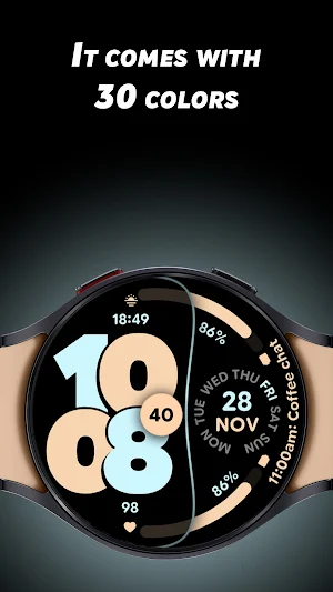 Jelly Dial - Watch face Screenshot 1