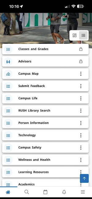 RUSH University Mobile Screenshot 0